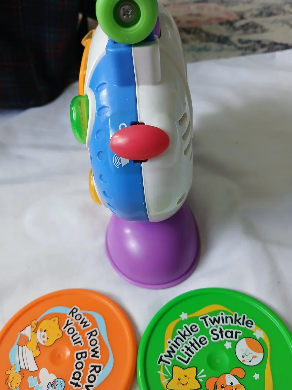 Fisher Price Laugh and Learn Sing With Me CD Player Complete with 3 Discs